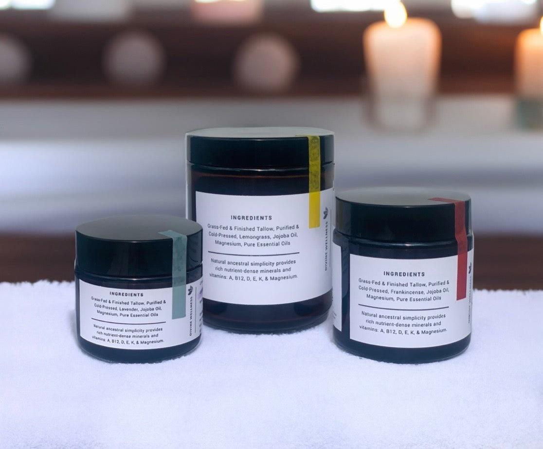 Lemongrass Whipped Tallow Face & Body Cream