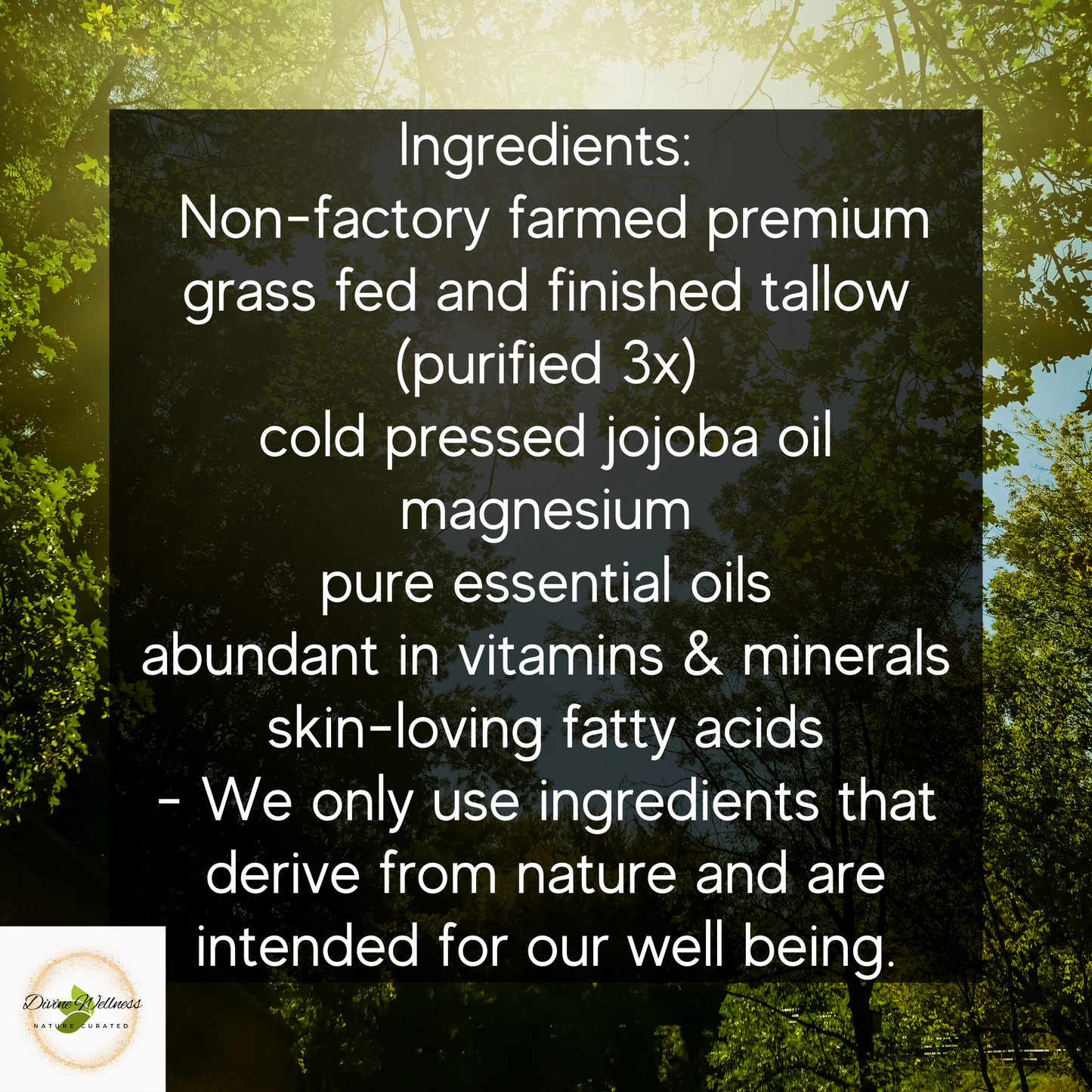 Lemongrass Whipped Tallow Face & Body Cream
