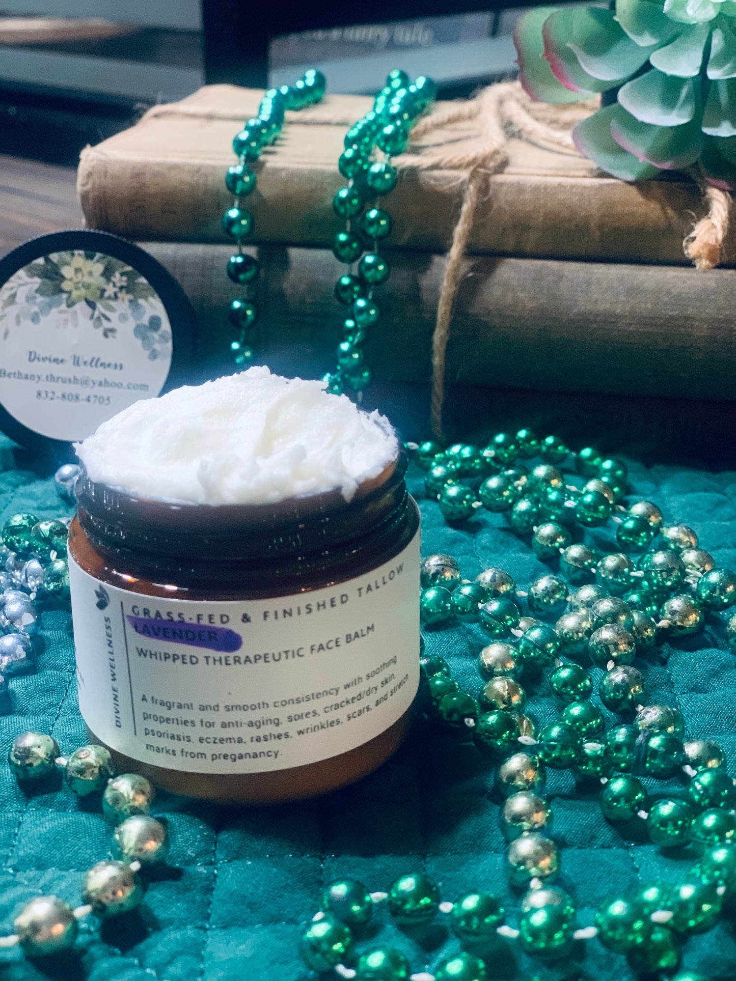 Lavender Whipped Tallow Face & Body Cream