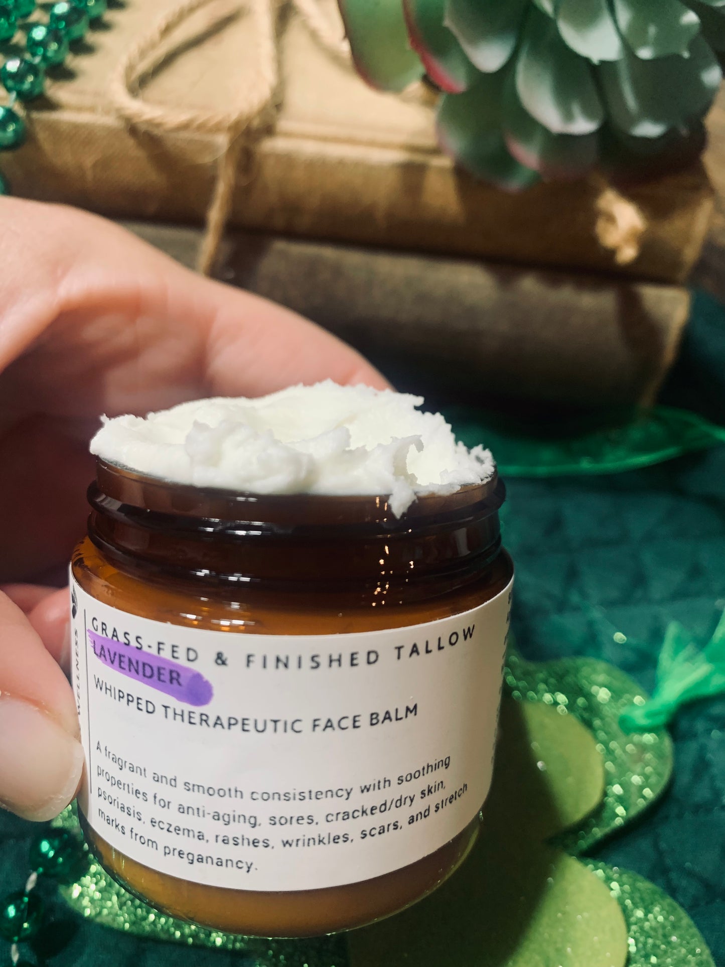 Lavender Whipped Tallow Face & Body Cream